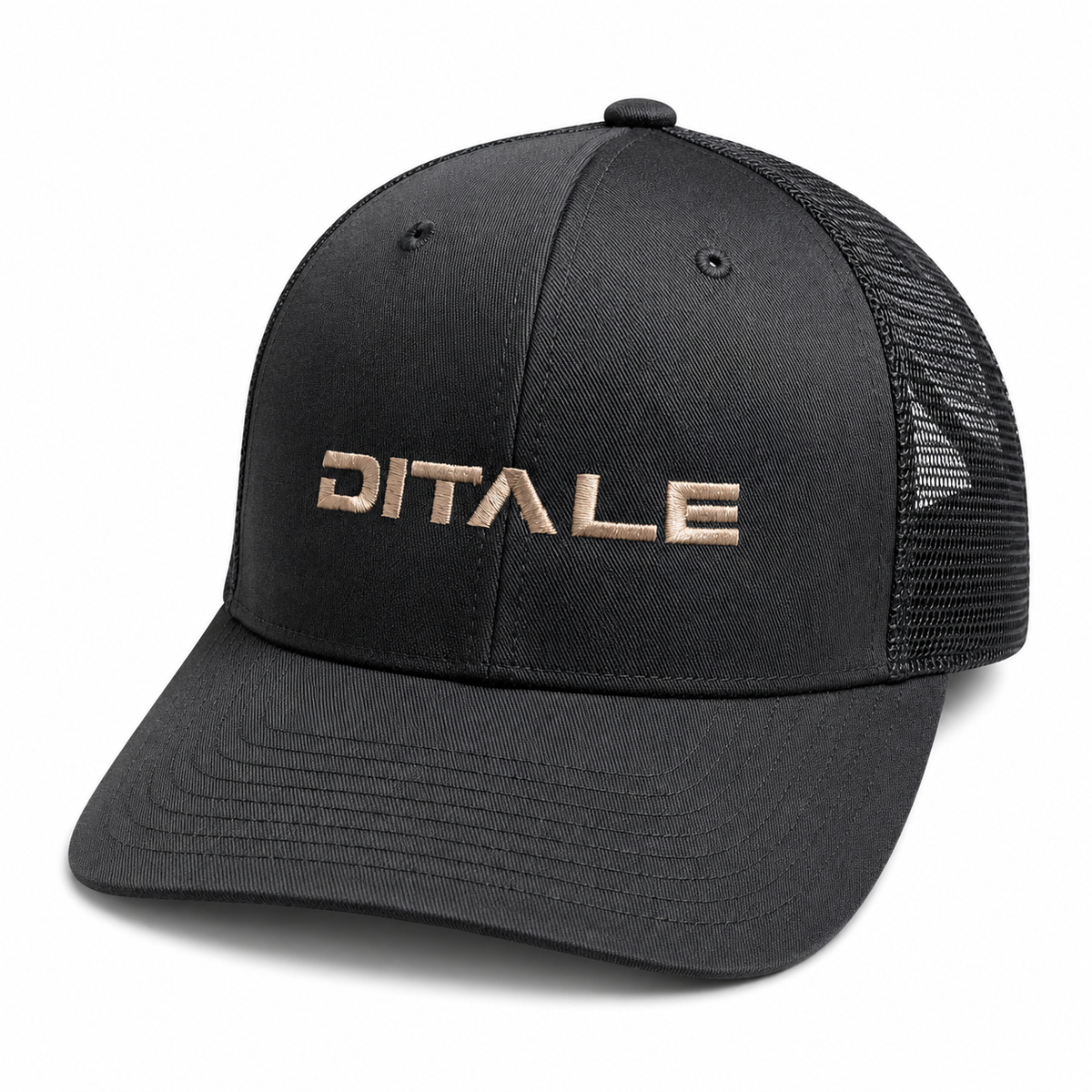 Black Trucker Hat